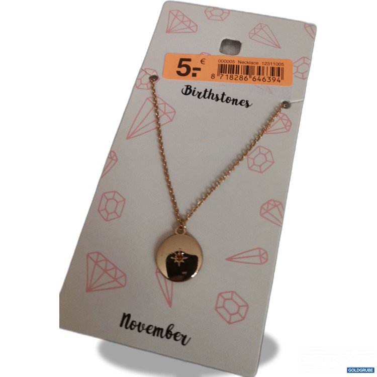 Artikel Nr. 689661: Geburtstagsstein Halskette 