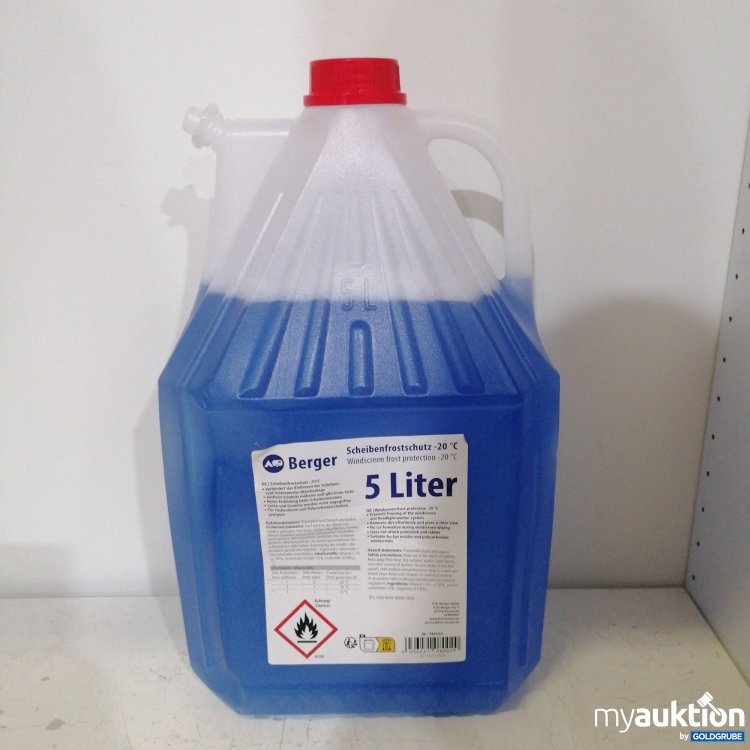 Artikel Nr. 722661: Berger Scheibenfrostschutz 5 Liter