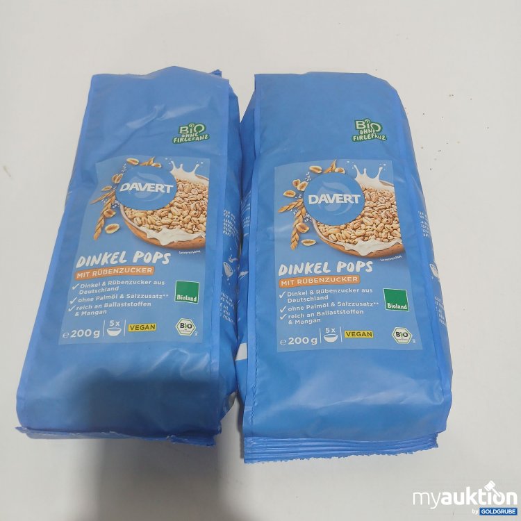 Artikel Nr. 834661: Davert Dinkel Pops 2x200g