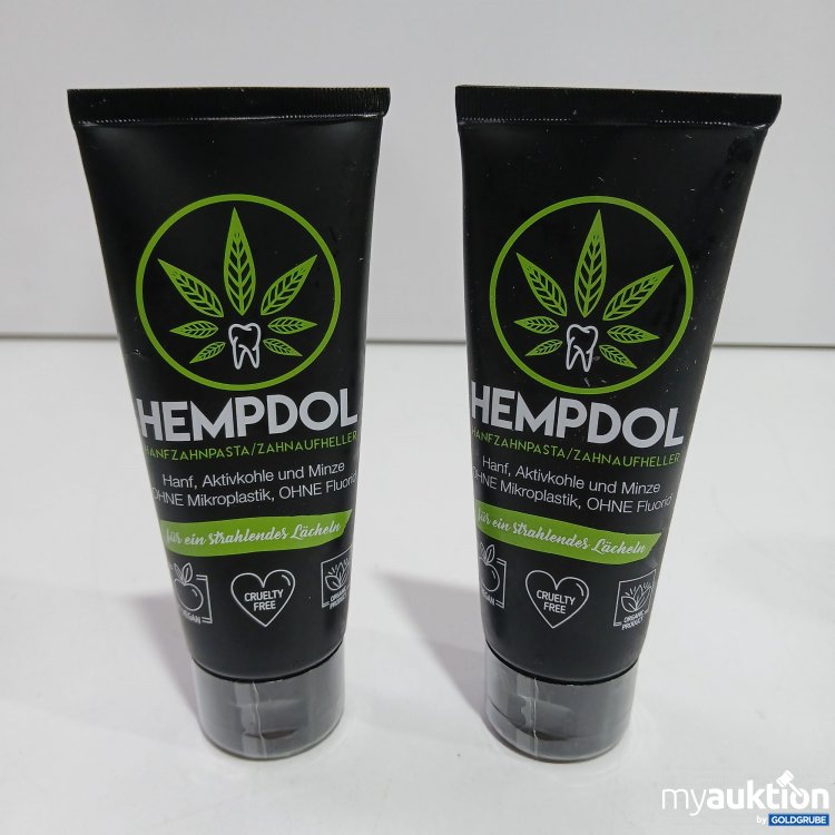 Artikel Nr. 869661 Artikel Nr. 869661: Hempdol Hanfzahnpasta /Zahnaufheller 2x60ml