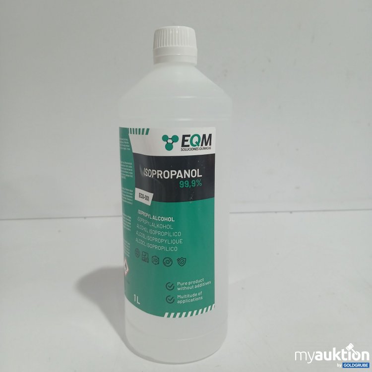 Artikel Nr. 870661 Artikel Nr. 870661: EQM Isopropanol 99,9% 1L