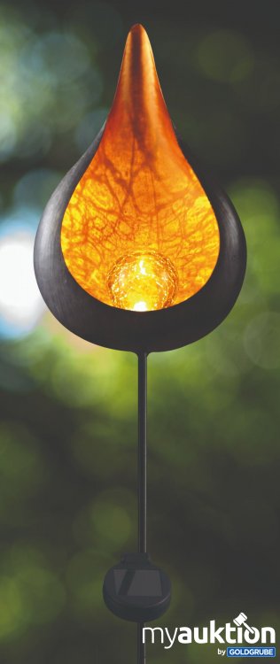 Artikel Nr. 925661: Solar LED Vintage Metall Look "Calla"/18x93cm