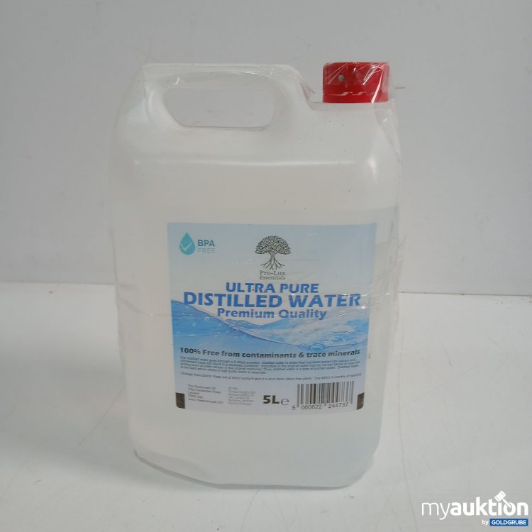 Artikel Nr. 959661: Pro Lux Ultra Pure Distilled Water 5l