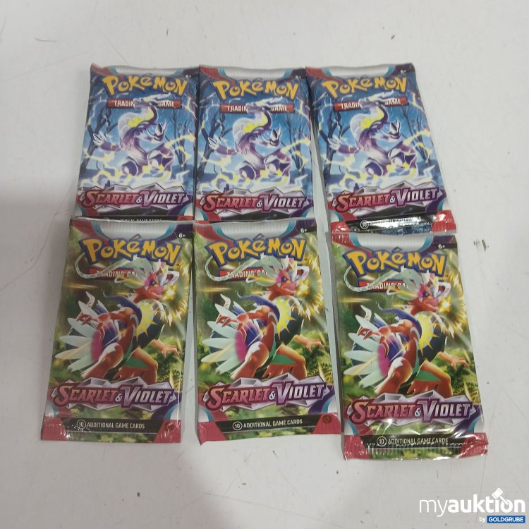 Artikel Nr. 989661 Artikel Nr. 989661: Pokémon Scarlet & Violt 6Packs