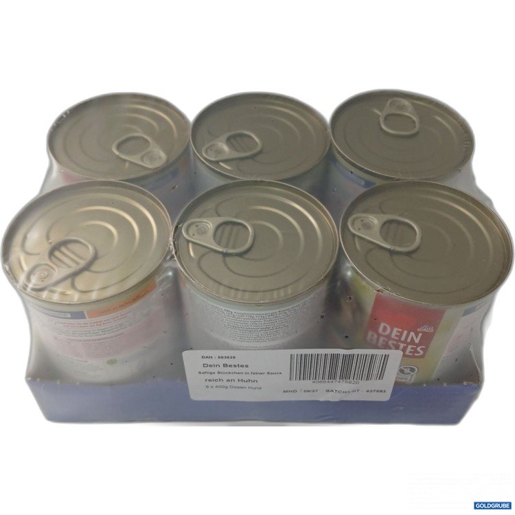 Artikel Nr. 990661: Dein Bestes Hundefutter Huhn je 400g 6Stk