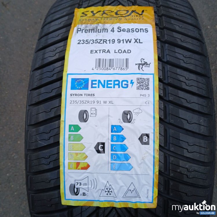 Artikel Nr. 442662: Syron Premium 4 Seasons 235/35ZR19 91W XL