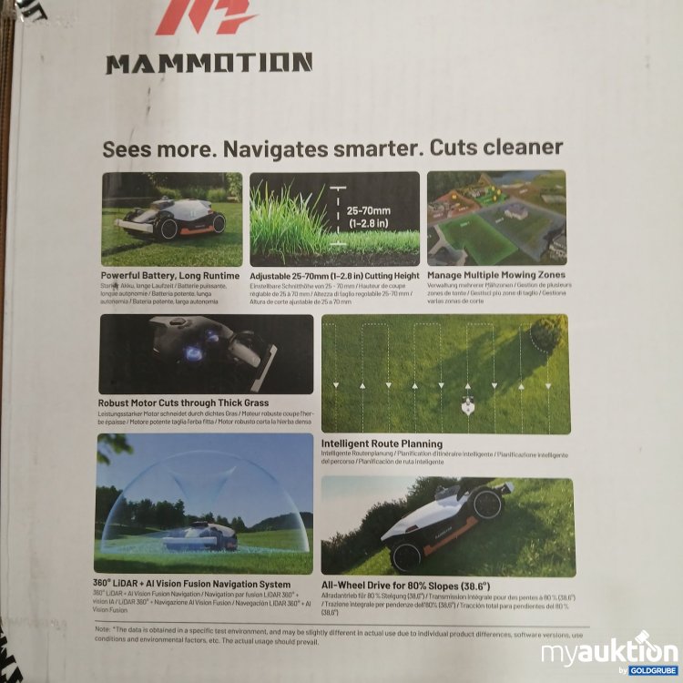 Artikel Nr. 467662: Mammotion Luba 3 AWD Series Rasenmähroboter 1500 m²