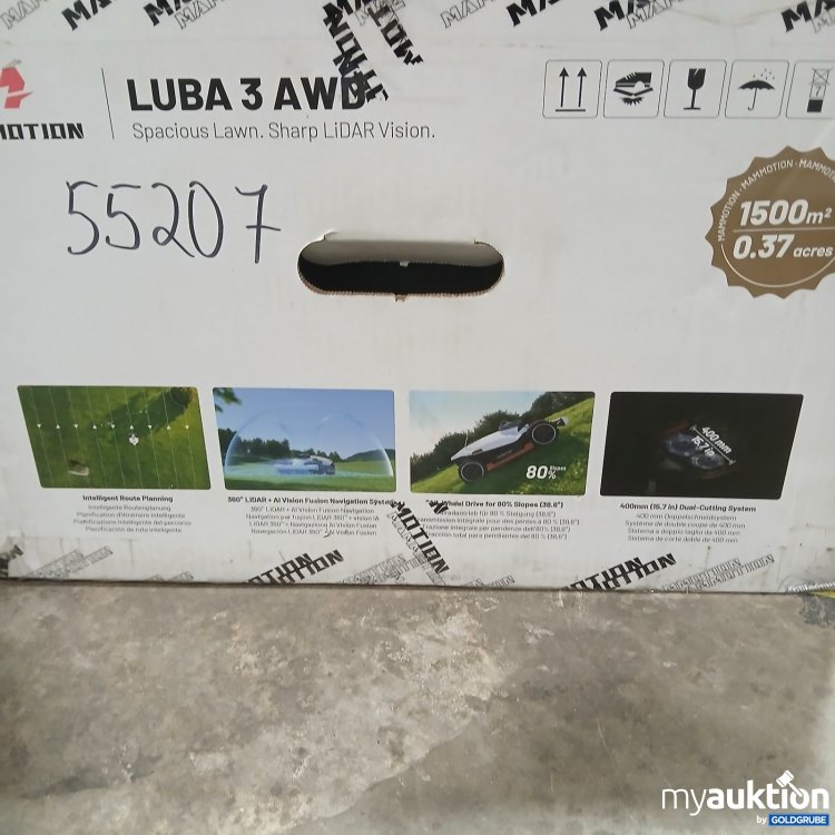 Artikel Nr. 467662: Mammotion Luba 3 AWD Series Rasenmähroboter 1500 m²