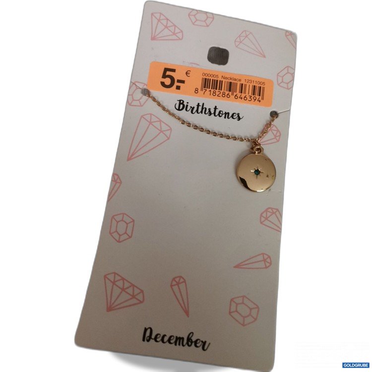 Artikel Nr. 689662: Geburtstagsstein Halskette 