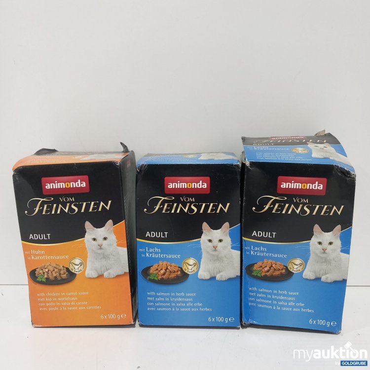 Artikel Nr. 818662 Artikel Nr. 818662: Animonda Katzenfutter Mix 3x6x100g
