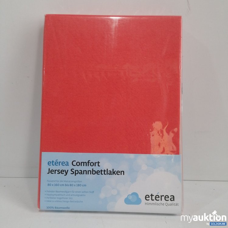 Artikel Nr. 832662 Artikel Nr. 832662: Eterea Jersey Spannbettlaken 80x160 cm bis 80x180 cm, rot