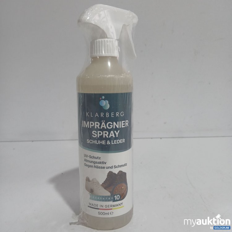 Artikel Nr. 870662 Artikel Nr. 870662: Klarberg Imprägnier Spray Schuhe & Leder 500ml