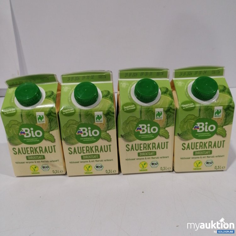 Artikel Nr. 896662: Bio Sauerkrautsaft 4x0,5L