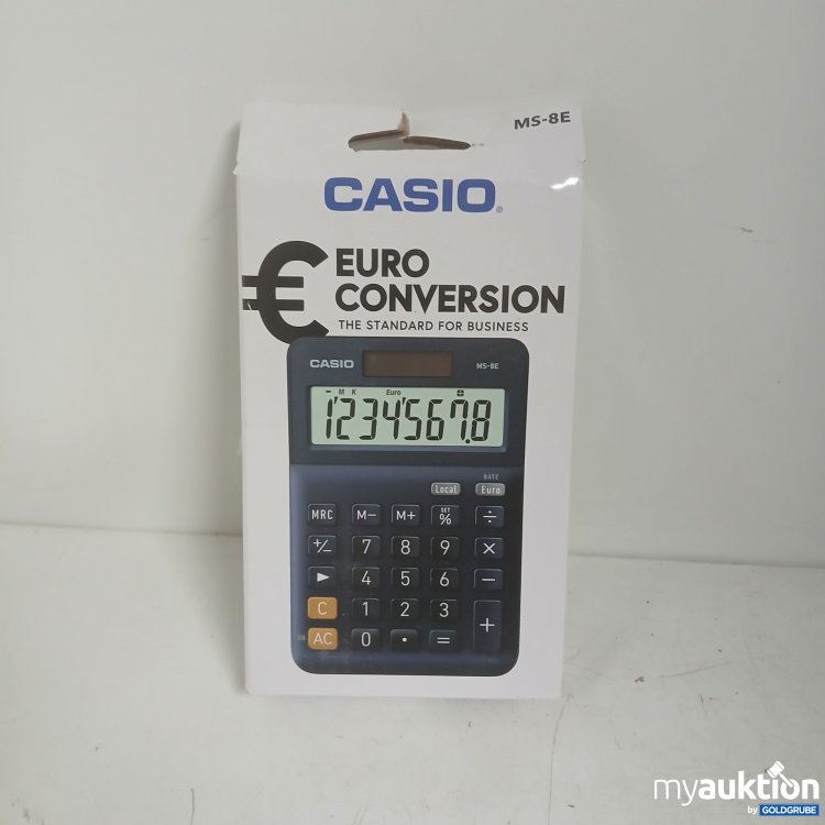 Artikel Nr. 912662: Casio Euro Conversion MS-8E