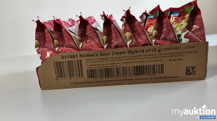 Artikel Nr. 925662: Lorenz NicNac's Sour Cream Style 14x110g