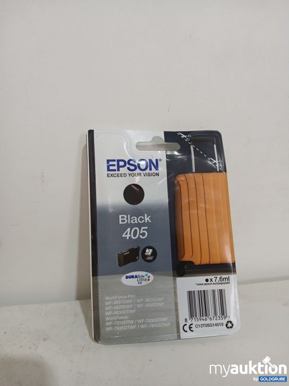 Artikel Nr. 933662: Epson T405 Black Tintenpatrone 6ml