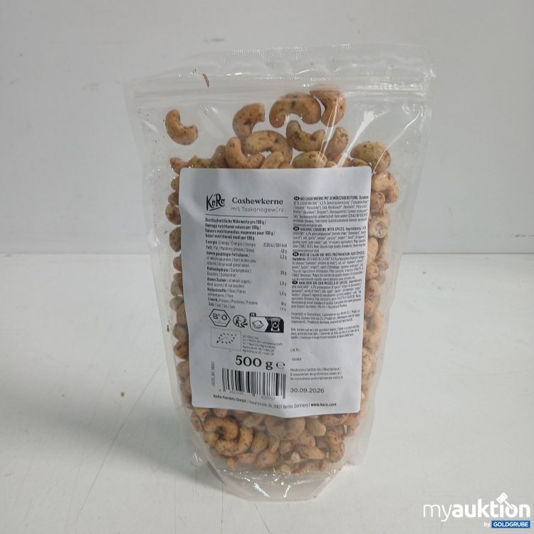 Artikel Nr. 957662: KoRo Cashewkerne miz Toskanagewürz 500g 