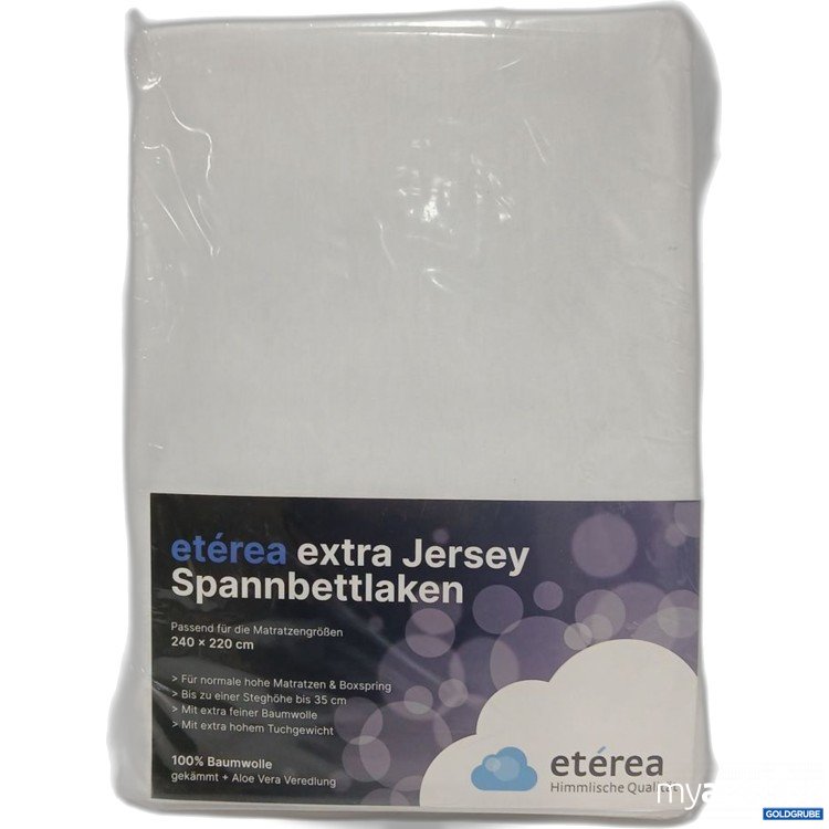 Artikel Nr. 961662: etéreá extra Jersey Spannbettlaken 240x220+35cm