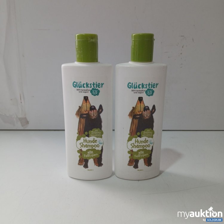Artikel Nr. 970662: Glückstier Hunde Shampoo für alle Felltypen je 250ml