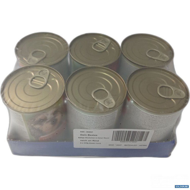 Artikel Nr. 990662: Dein Bestes Hundefutter Rind je 400g 6Stk