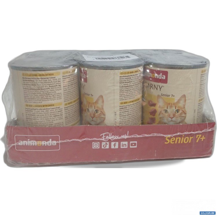 Artikel Nr. 996662: Animonda Carny Senior Katzenfutter Huhn + Käse 6x400g 