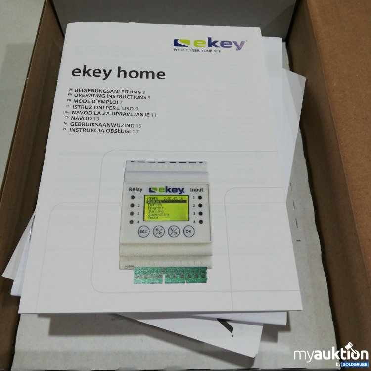 Artikel Nr. 380663 Artikel Nr. 380663: Ekey Home Steuereinheit SE REG 1