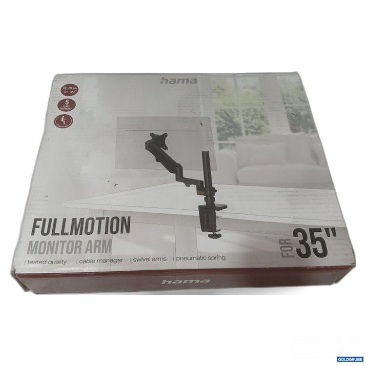 Artikel Nr. 447663 Artikel Nr. 447663: hama Fullmotion Monitor Arm für 35 Zoll