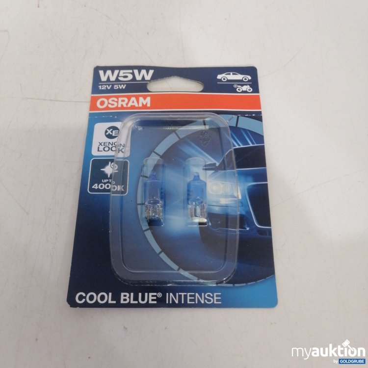 Artikel Nr. 672663 Artikel Nr. 672663: Osram W5W Cool Blue 12V 5W