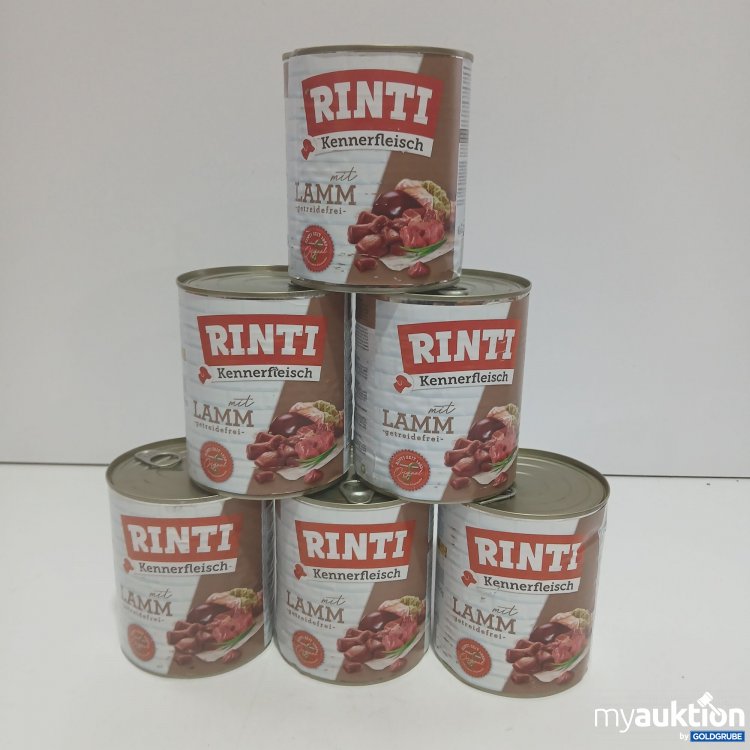 Artikel Nr. 871663 Artikel Nr. 871663: Rinti Hundefutter 6x800g