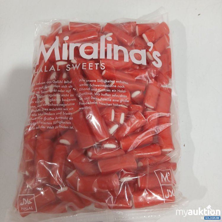 Artikel Nr. 885663 Artikel Nr. 885663: Miralinas Halal Sweets Erdbeerstangen 500g