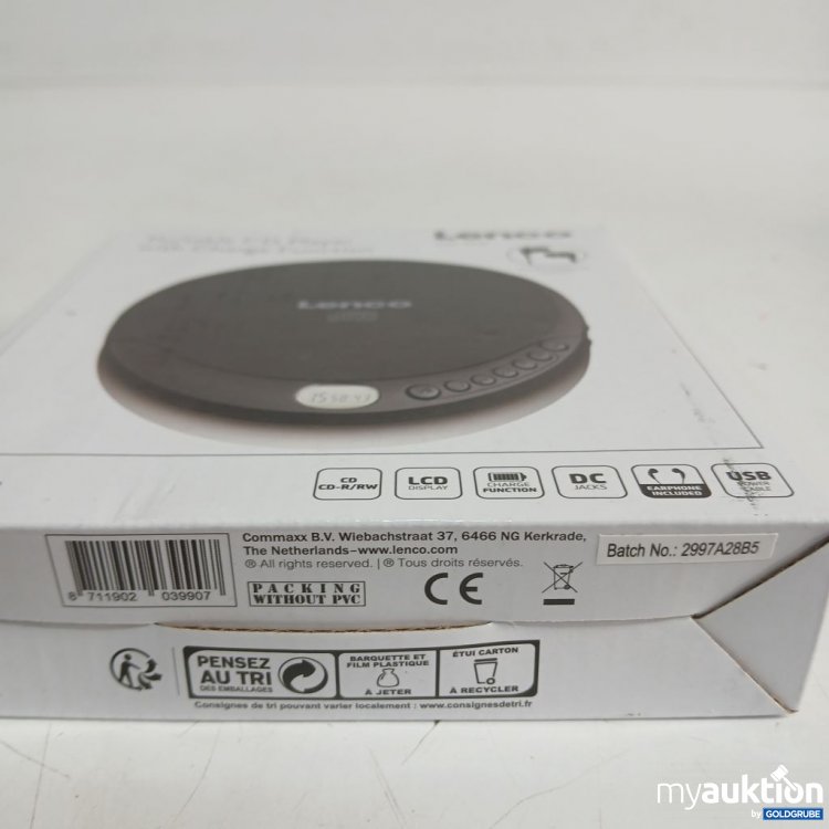 Artikel Nr. 921663: Lenco Portable CD Player CD-010