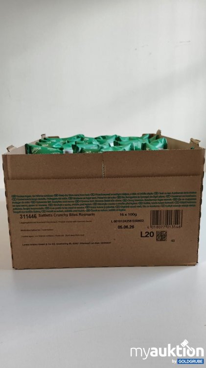 Artikel Nr. 925663: Lorenz Saltletts Crunchy Bites Rosmarin 16x100g