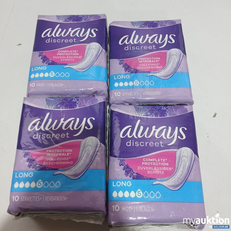 Artikel Nr. 955663: always discreet Einlagen stärke 5 4x10 Stk