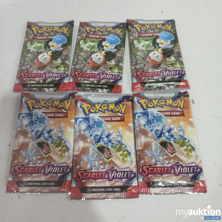Artikel Nr. 989663 Artikel Nr. 989663: Pokémon Scarlet & Violet 6Packs