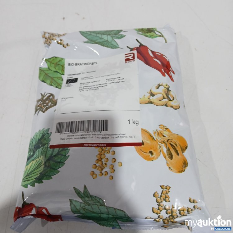 Artikel Nr. 523664: Raps Bio Bratwürste Würzmittel 1kg 