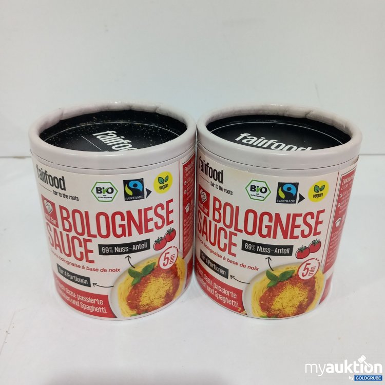 Artikel Nr. 814664: Fairfood Bolognese Sauce 2x 120 g
