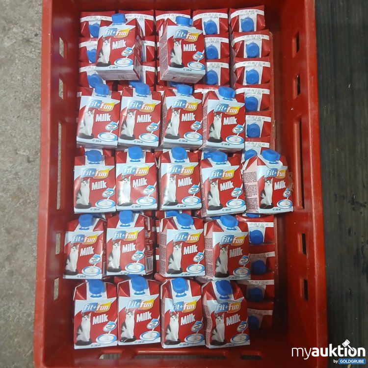 Artikel Nr. 929664: Fit+Fun Katzenmilch laktosefrei abgelaufen je 200ml 79Stk