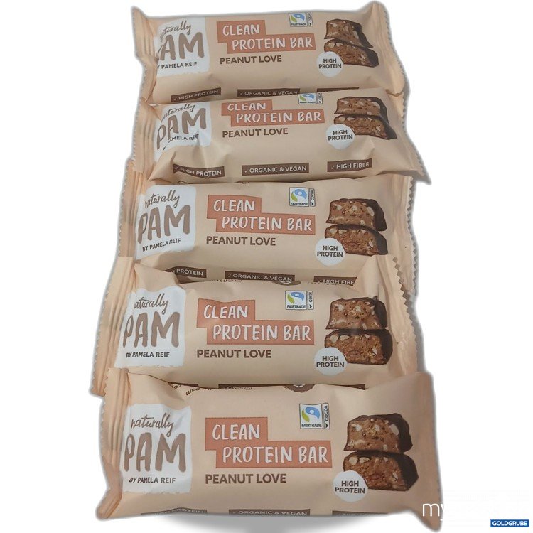 Artikel Nr. 958664: Naturally Pam Clean Protein Bar Peanut Love 5×45g