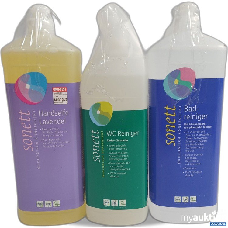 Artikel Nr. 962664: Sonett Reiniger 2x1L 1x750ml 