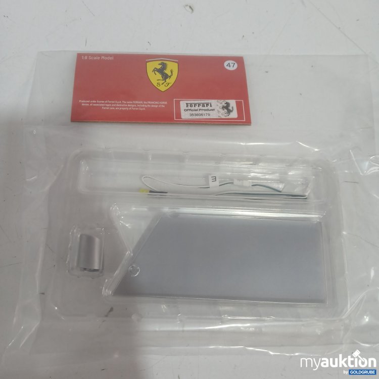 Artikel Nr. 972664: Ferrari 1:8 Scale Model Zubehör Nr.47 