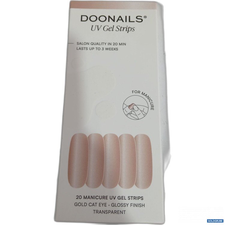 Artikel Nr. 977664 Artikel Nr. 977664: Doonails UV Gel Strips gold cat eye