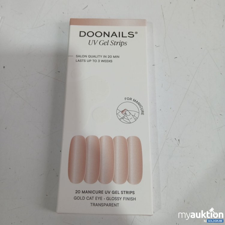 Artikel Nr. 977664 Artikel Nr. 977664: Doonails UV Gel Strips gold cat eye