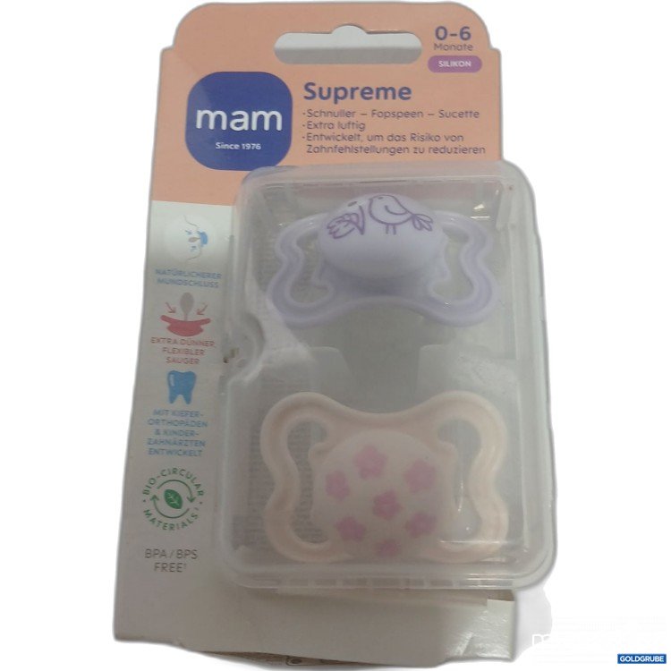 Artikel Nr. 993664 Artikel Nr. 993664: Mam Supreme 0-6 Monate Silikon