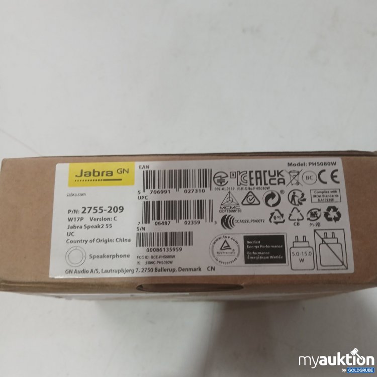 Artikel Nr. 447665 Artikel Nr. 447665: Jabra Speak2 55 tragbares Lautsprechertelefon