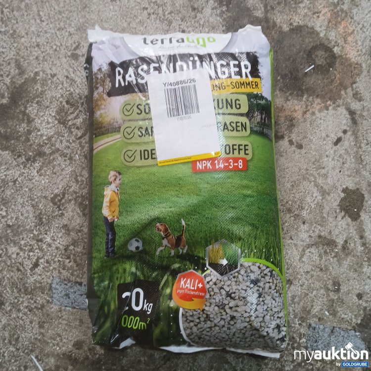 Artikel Nr. 464665: terra uno Rasendünger Frühling-Sommer 20 kg