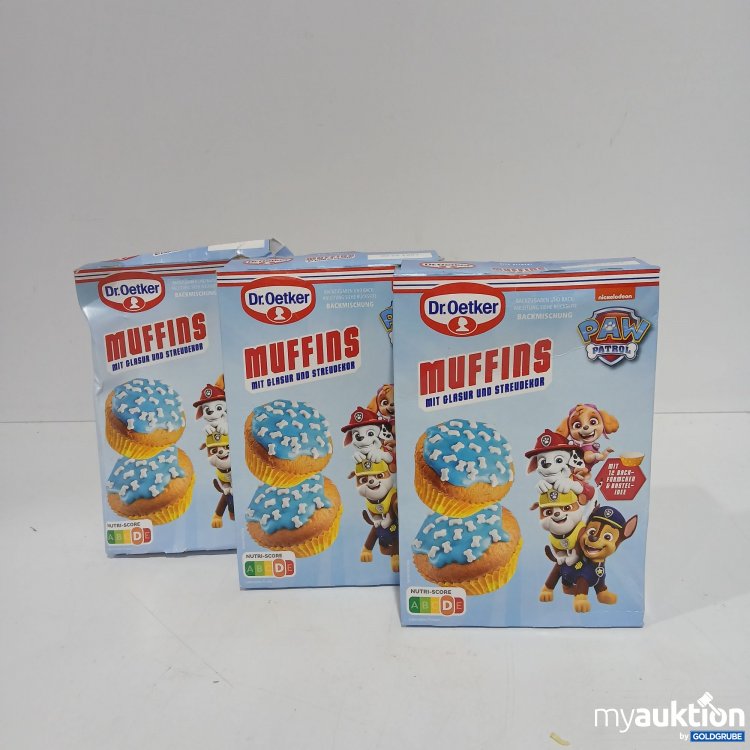 Artikel Nr. 805665 Artikel Nr. 805665: Dr. Oetker Paw Patrol Muffins 395g