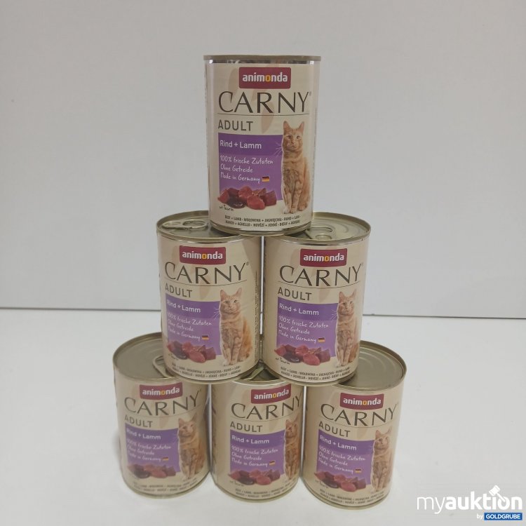 Artikel Nr. 871665 Artikel Nr. 871665: Animonda Carny Katzenfutter 6x400g