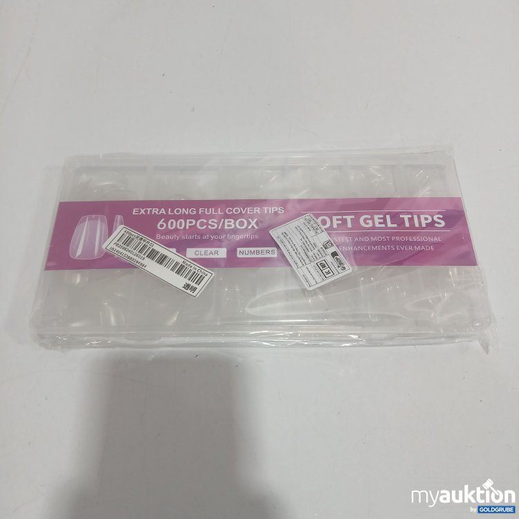 Artikel Nr. 884665: Soft Gel Tips 600Pcs