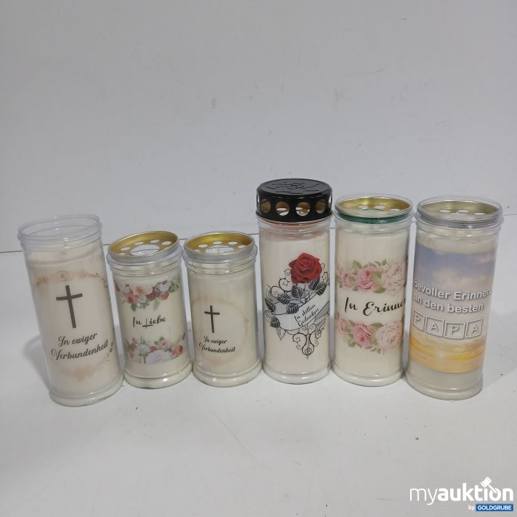 Artikel Nr. 903665: Diverse Grabkerzen 