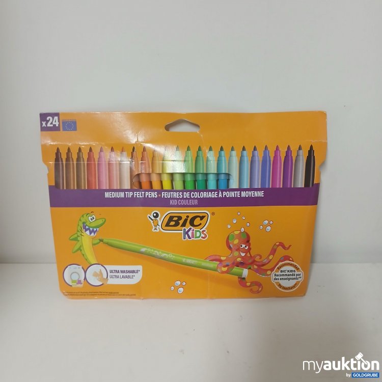 Artikel Nr. 916665: Bic Kids x24 Medium Tip Felt Pens